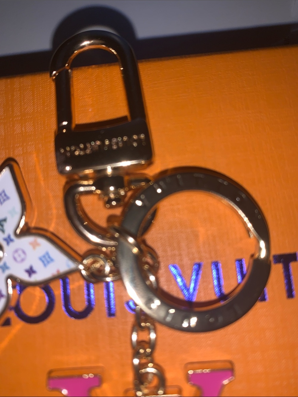 Monogram fashion inspired purse/bag charm keychain - Picture 5 of 6